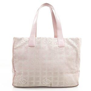 RARE!! Auth Chanel New Travel Line Tote Bag #15682C86